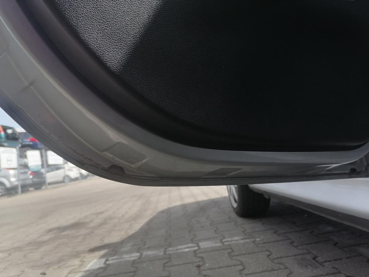 Peugeot206+ original T&uuml;r hinten links EZR Aluminiumgrau Rohbau Bj.2011